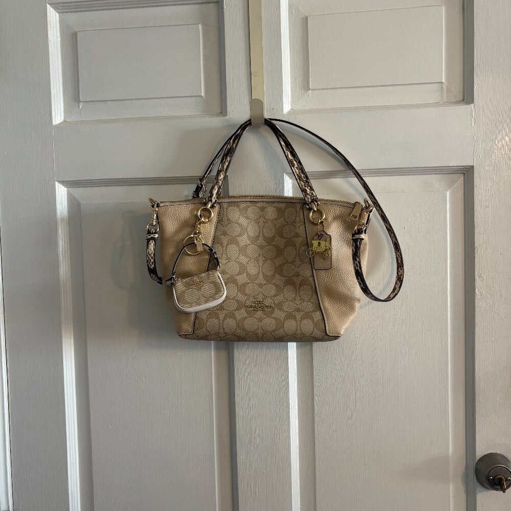 Coach Kacey Color Block Satchel
